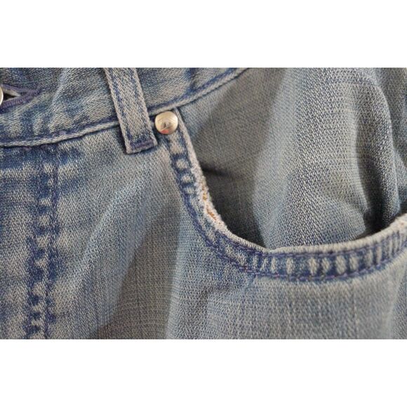 Zegna Sport Light Wash Distressed Jean - 32 - Picture 6 of 11